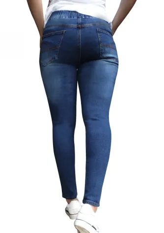 Denim / Jeans KATY LEGGING - ROYAL BLUE 2 100_katylegging__royalblue_03