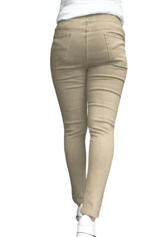 Denim / Jeans RIHANNA LEGGING - KHAKI 3 101_leggingrihanna_khaki_03