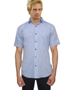 OREGANO  LEVISO SHIRT BLUE