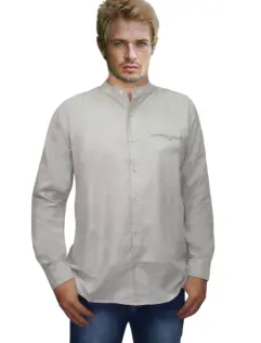 OREGANO  QATAR KAFTAN LS KHAKI