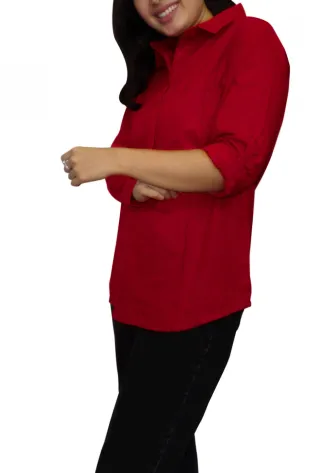 Shirt SOFIA SHIRT L/S RED 3 84_sofia_f_red_02