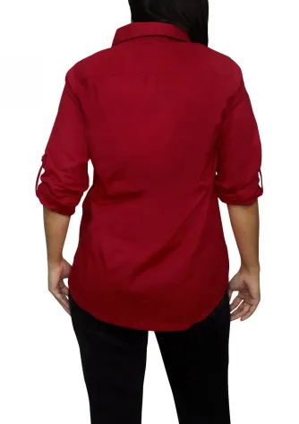 Shirt SOFIA SHIRT L/S RED 2 84_sofia_f_red_03