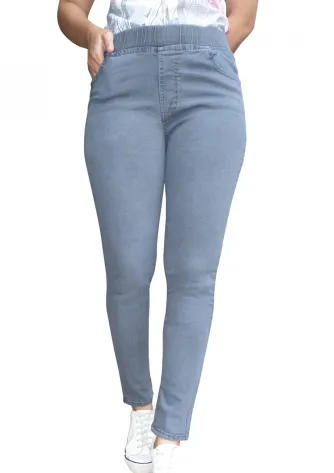 Denim / Jeans RIHANNA LEGGING - GREY 1 96_leggingrihanna_grey_01