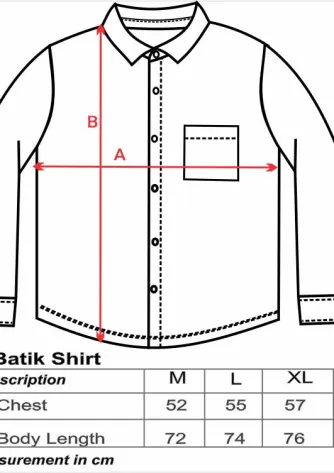 Oregano Fashion Casual OREGANO - KINGDOM HR SHIRT L/S 3 batik_shirt