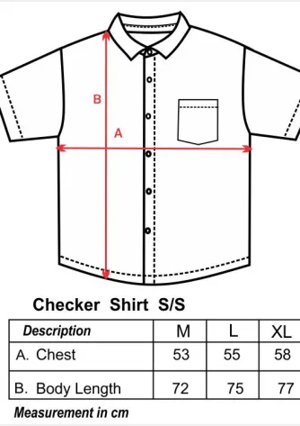 Shirt BIGNELL SHIRT - BLACK 3 checker_shirt_short_sleeve
