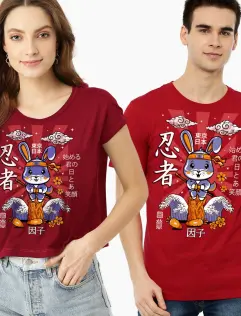 NINJA TEE MEN  KATANA TEE LADIES