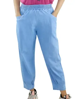 CROCUS BAGGY JEANS  LIGHT BLUE