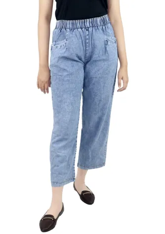 Denim / Jeans CROCUS BAGGY JEANS - MEDIUM BLUE 1 crocus_baggy_jeans__mediumblue__f