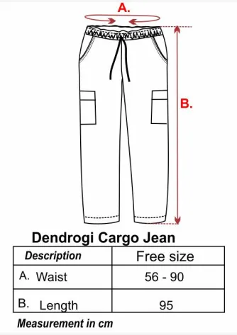 Denim / Jeans DENDROBI CARGO JEANS - MEDIUM BLUE 3 dendrogi_cargo_jean