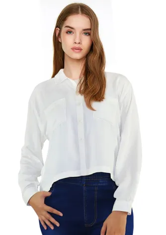 Shirt EDE L/S SHIRT - WHITE 1 ede_shirt_ls__offwhite__f