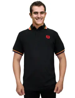 ELMORE POLO SHIRTBLK