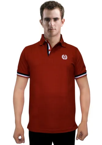 Polo Shirt EVERDEAN POLO - RAWSIENNA 1 everdean_polo_rawsienna_a