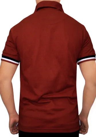 Polo Shirt EVERDEAN POLO - RAWSIENNA 3 everdean_polo_rawsienna_b
