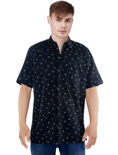 OREGANO  FUSION SHIRT BLACK