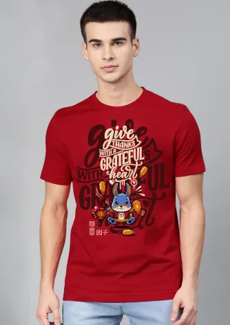 T-Shirt GRATEFUL TEE 1 grateful_tee__red__f