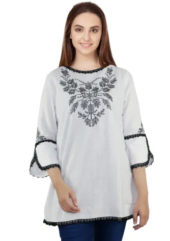 Shirt HAVEN TUNIC 1 haven_tunic__white__f