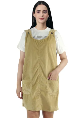 Dresses / Blouses HERIKA OVERALL DRESS 1 herika_overall__khaki__f