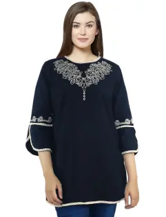 JIRAH TUNIC  NAVY