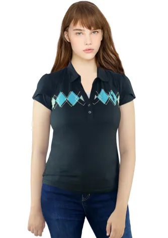 Polo Shirt KENDRA NEW POLOSHIRT 1 kendra_polo__black__f