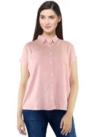 Shirt KIEV SHIRT - PEACH 1 kiev_shirt__peach__f