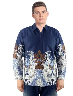 OREGANO  KINGDOM HR SHIRT LS  NAVY
