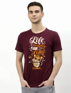 LIFE COFFEE TEE