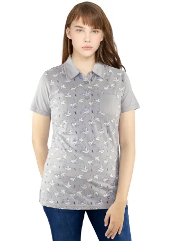 Polo Shirt LOTTY POLOSHIRT 1 lotty_polo__grey__f