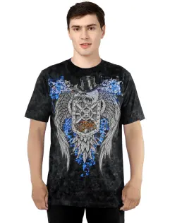 MAGIC EAGLE TEE  BLACK