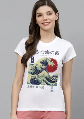 T.shirt couple BIG WAVE(MEN) + OCEAN WAVE TEE(LADIES) 4 ocean_wave_tee_women__white