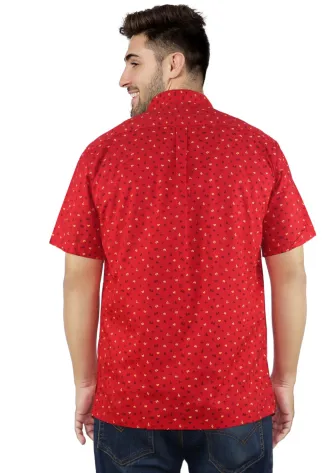 Oregano Fashion Casual OREGANO - OVIEDO SHIRT 2 oviedo_shirt__red__b