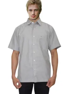 OREGANO  OXFORDLAND SHIRT GREY