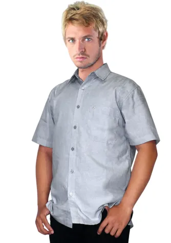 Oregano Fashion Casual OREGANO - OXFORDMAX SHIRT - GREY 1 oxfordmax__gray__a