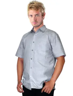 OREGANO  OXFORDMAX SHIRT  GREY