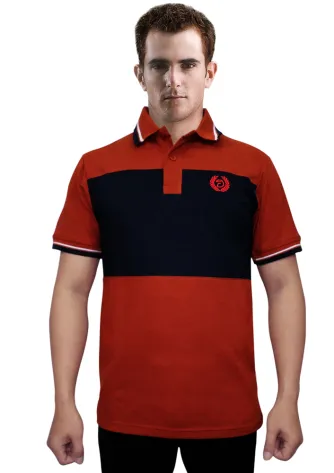 Polo Shirt PEVERELL POLO - RAWSIENNA 1 paverell_polo_rawsienna__a