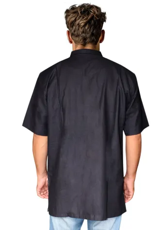 Oregano Fashion Casual OREGANO - QUERO SHIRT 2 quero_shirt__black__b