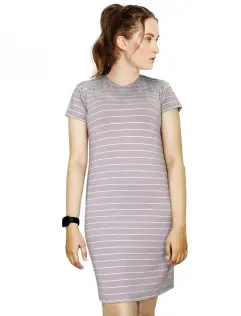 RIGA DRESS  GREY