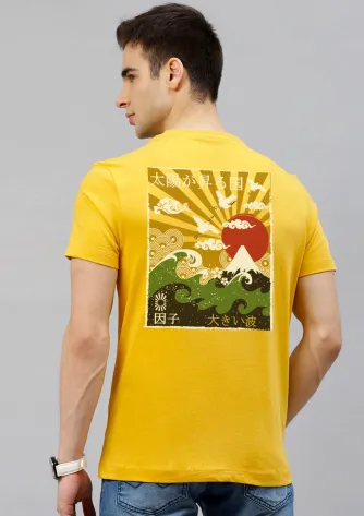 T-Shirt RISING SUN TEE 1 rising_sun_tee__yellow__b