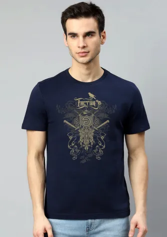 T-Shirt ROYAL SAMURAI TEE 1 royal_samurai_tee__navy__f