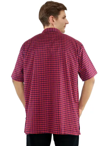 Oregano Fashion Casual OREGANO - SERRANO SHIRT - RED 2 serrano_shirt__red__b