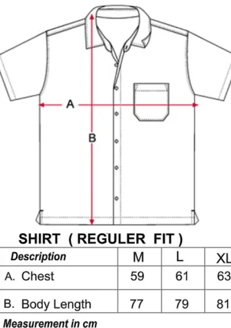 Oregano Fashion Casual OREGANO - FUSION SHIRT-NAVY 3 shirt_reguler_fit_oxford_ore