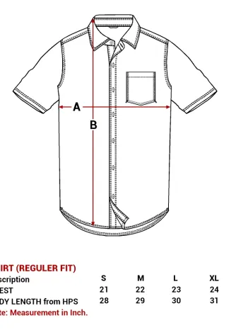 Shirt RUSH CENTER SHIRT 4 size__shirt__reguler_fit
