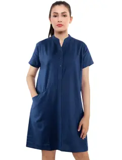 TERRA DRESS  NAVY