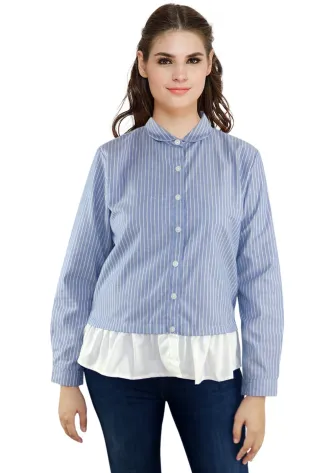 Shirt VALLE SHIRT - BLUE 1 valle_shirt__blue__f