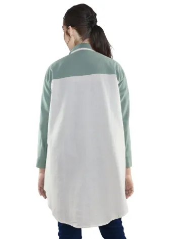 Dresses / Blouses VEGA BLOUSE - GREEN 2 vega_blouse__green__back