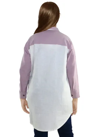 Dresses / Blouses VEGA BLOUSE - LILAC 2 vega_blouse__lilac__back