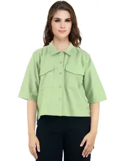 VELSEN SHIRT LIGHT GREEN